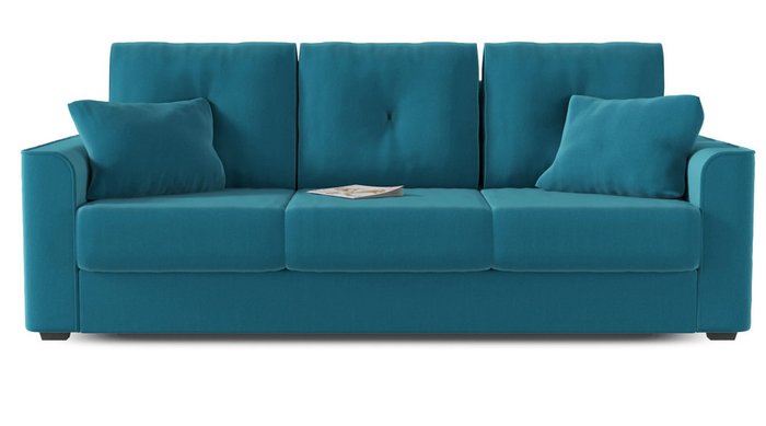 Диван-кровать Берн Azur голубого цвета - лучшие Прямые диваны в INMYROOM