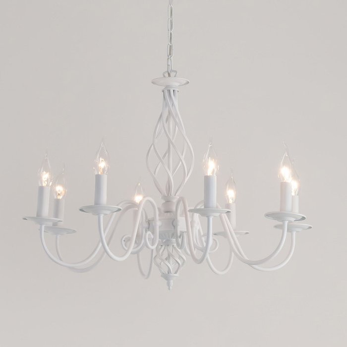 Citilux Ровена CL427180 Люстра с абажурами Белая - купить Подвесные люстры по цене 22599 Citilux Ровена CL427180 Люстра с абажурами Белая - купить Подвесные люстры по цене 22599