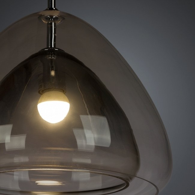 Подвесной светильник Doble с плафоном из стекла - лучшие Подвесные светильники в INMYROOM