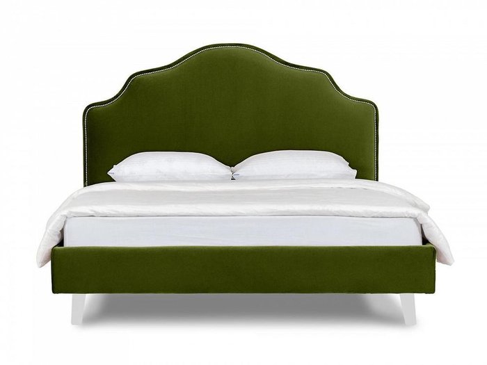 Кровать Queen Victoria L 160х200 зеленого цвета