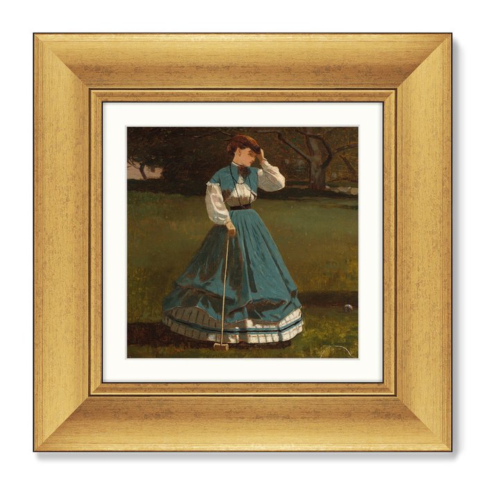 Набор из двух картин A Game of Croquet 1866 г. - купить Картины по цене 14998.0