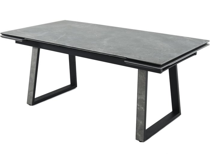 Стол раскладной Monaco темно-серого цвета - купить Обеденные столы по цене 82650.0