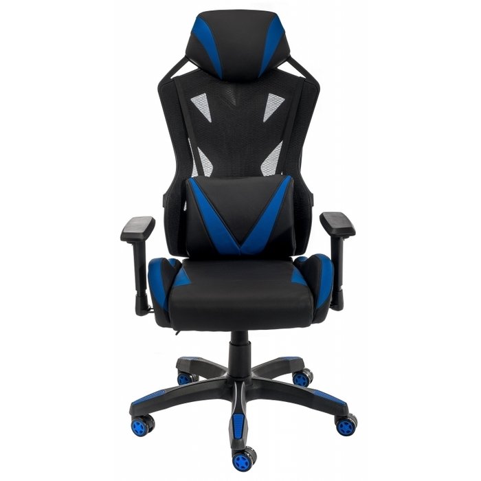 Компьютерное кресло Markus черно-синего цвета - купить Офисные кресла по цене 19340.0