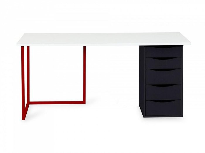 Письменный стол Board с пятью ящиками  - купить Письменные столы по цене 24800.0