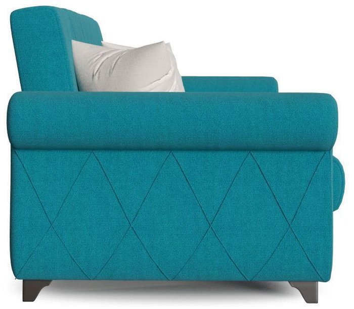 Диван-кровать Эвора темно-голубого цвета - лучшие Прямые диваны в INMYROOM