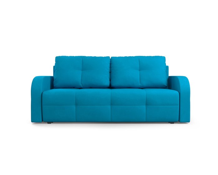 Прямой диван-кровать Марсель 3 светло-синего цвета - купить Прямые диваны по цене 38990.0