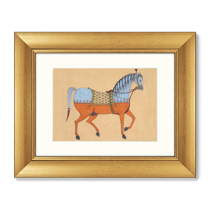 Набор из двух картин Indian horse 1820 г. - купить Картины по цене 16398.0