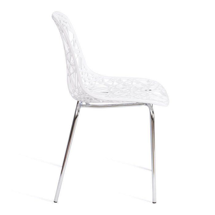 Набор из шести стульев Crispy белого цвета - лучшие Обеденные стулья в INMYROOM