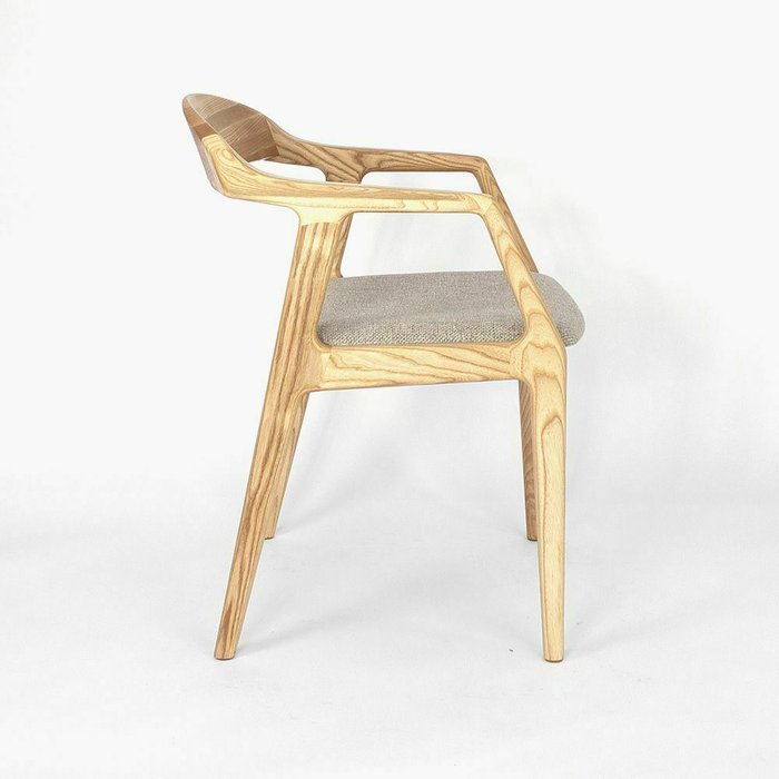 Стул Саппоро серо-бежевого цвета - лучшие Обеденные стулья в INMYROOM