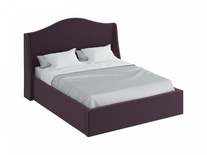 Кровать Soul фиолетового цвета с подъемным механизмом 180х200