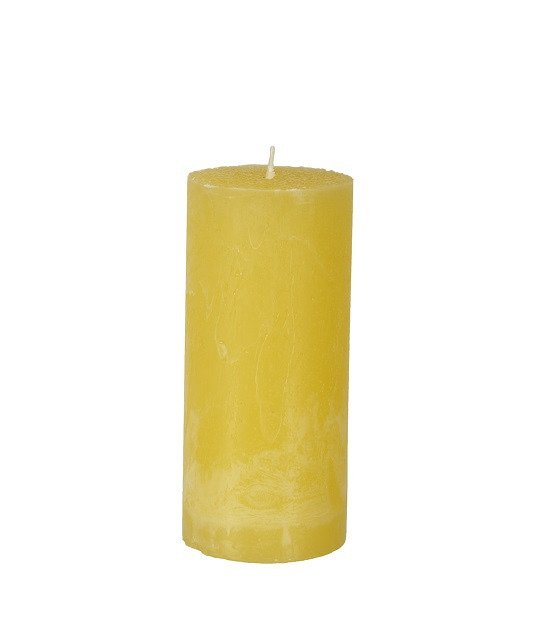 Свеча COTE NORD лимонно-желтая