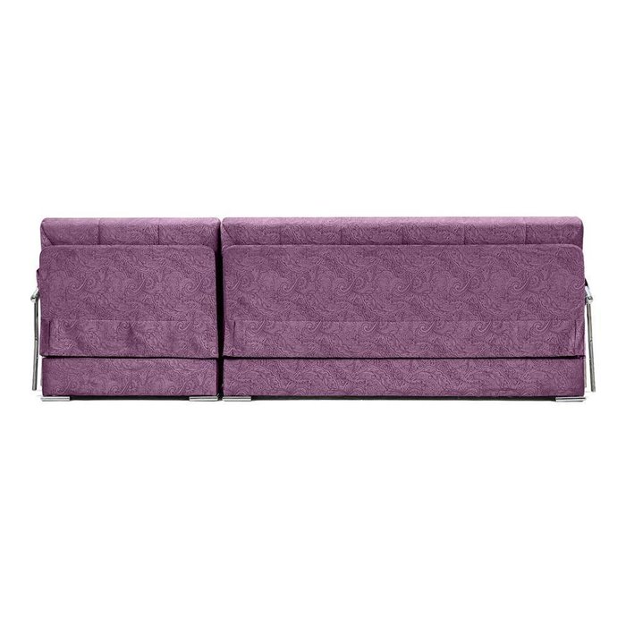 Угловой диван-кровать Дудинка Letizia фиолетового цвета - лучшие Угловые диваны в INMYROOM