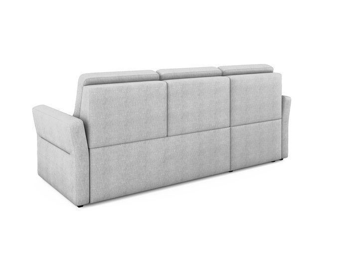 Угловой раскладной диван Sonny левый светло-серого цвета - лучшие Угловые диваны в INMYROOM