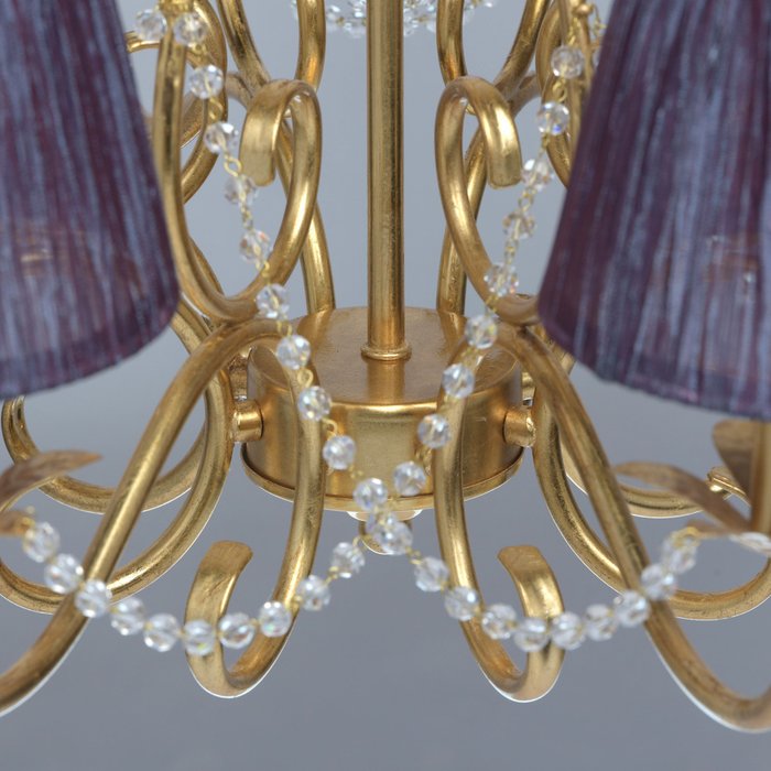 Подвесная люстра Валенсия с текстильными плафонами - лучшие Подвесные люстры в INMYROOM