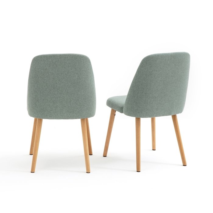 Комплект из двух стульев Jimi зеленого цвета - купить Обеденные стулья по цене 30158.0