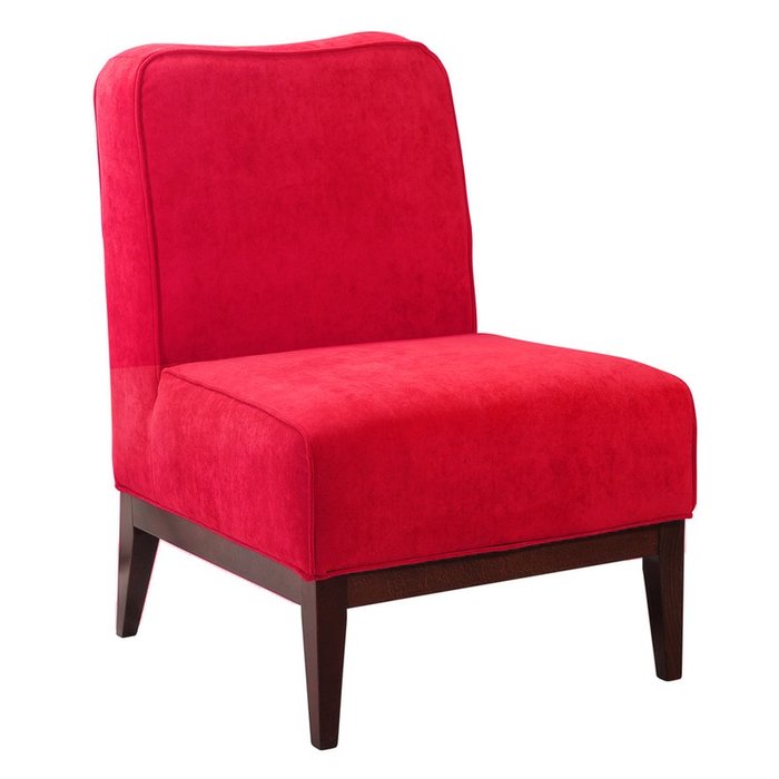 Кресло Giron красного цвета
