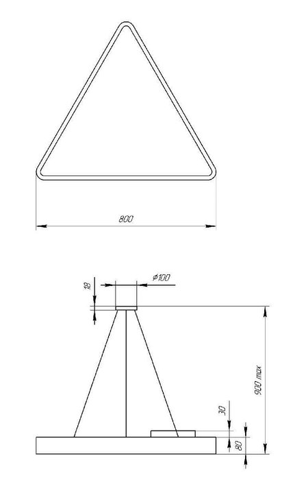 Подвесной светильник Б0050577 (пластик, цвет белый) - купить Подвесные люстры по цене 12790.0