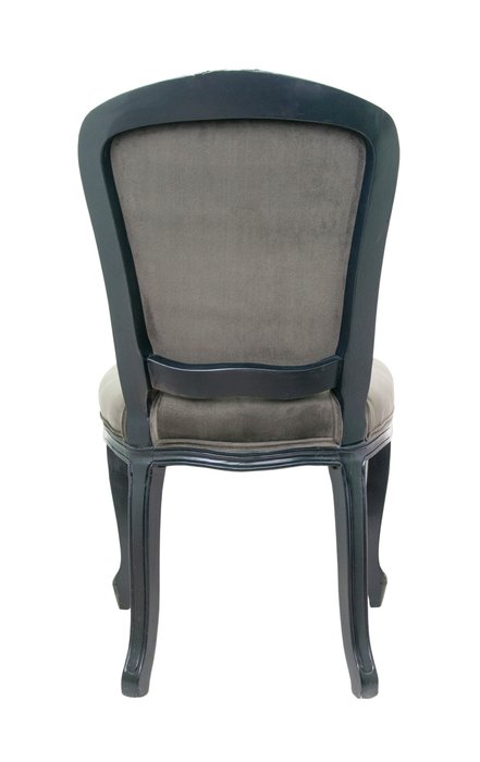 Обеденный стул Gran grey с серой обивкой - лучшие Обеденные стулья в INMYROOM