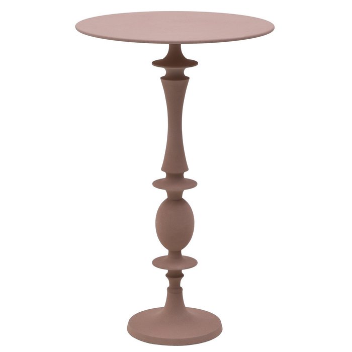 Кофейный столик розового цвета