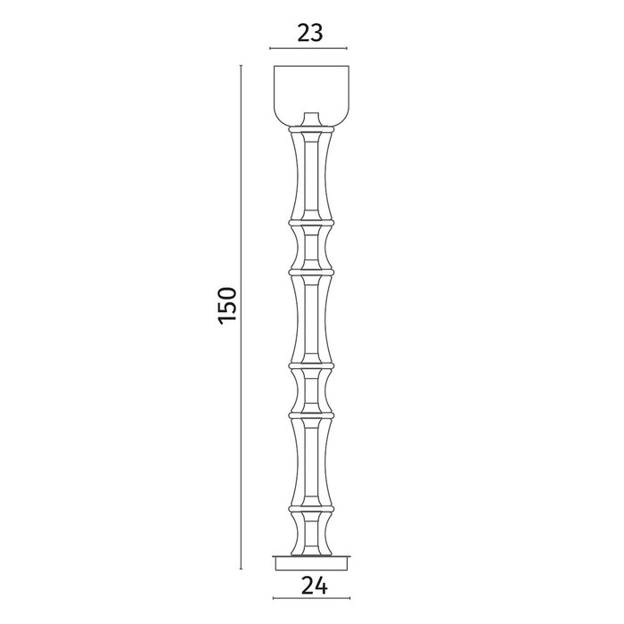 Торшер Divinare VOLTURN 1243/06 PN-45 - купить Торшеры по цене 68010.0 Торшер Divinare VOLTURN 1243/06 PN-45 - купить Торшеры по цене 68010.0