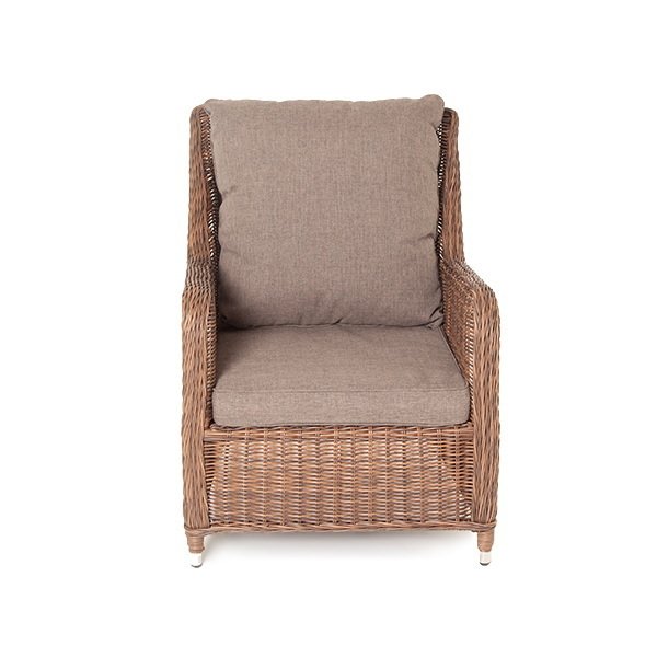 Кресло Гляссе коричневого цвета - купить Садовые кресла по цене 48500.0