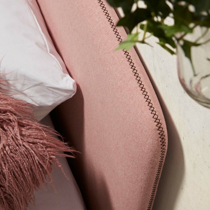 Кровать Lydia розового цвета 90х190 - лучшие Кровати для спальни в INMYROOM