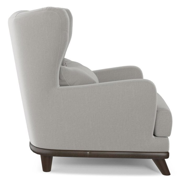 Кресло Роберт Людвиг дизайн 3 серого цвета - лучшие Интерьерные кресла в INMYROOM