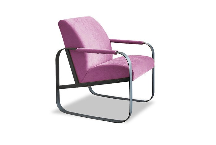 Кресло Лойт светло-фиолетового цвета