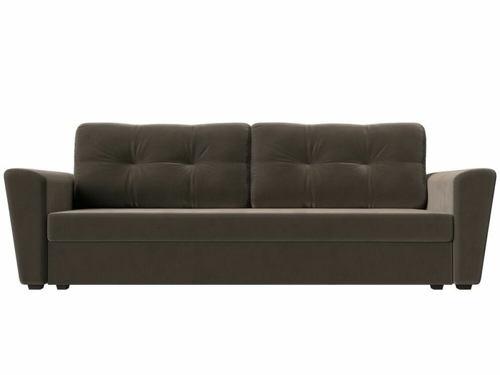 Диван-кровать Амстердам Лайт коричневого цвета - купить Прямые диваны по цене 25999.0
