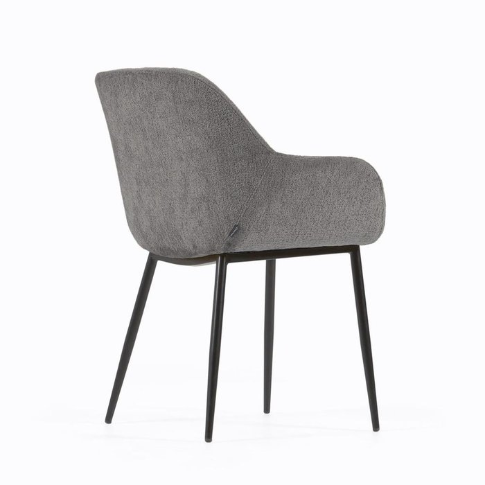 Стул Konna серого цвета - лучшие Обеденные стулья в INMYROOM