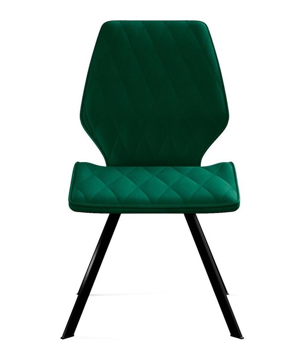Стул DikLine 242M изумрудного цвета - лучшие Обеденные стулья в INMYROOM