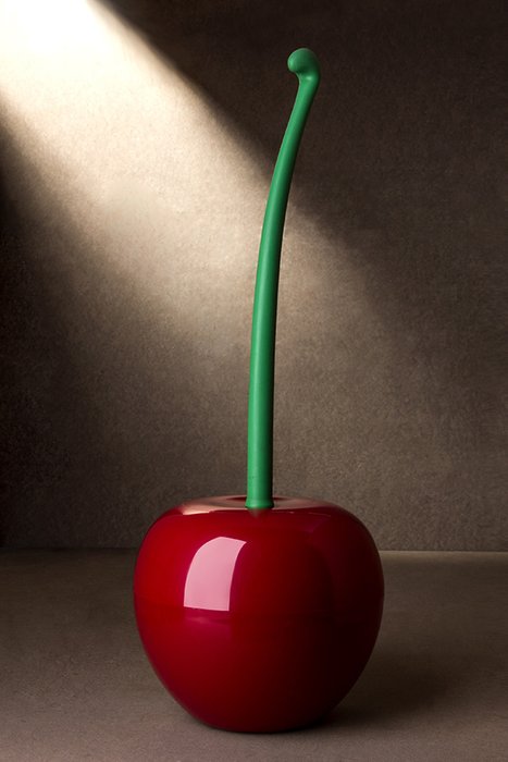Ёршик туалетный Qualy "cherry" - лучшие Ёршики в INMYROOM Ёршик туалетный Qualy "cherry" - лучшие Ёршики в INMYROOM