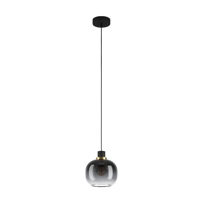 Подвесной светильник Oilella черно-серого цвета