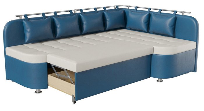 Диван-кровать кухонный угловой Оскар со спальным местом дизайн 1 - купить Угловые диваны по цене 20990.0