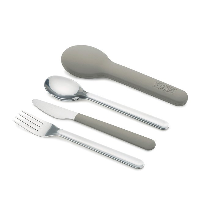 Набор столовых приборов Joseph Joseph goeat cutlery set серый