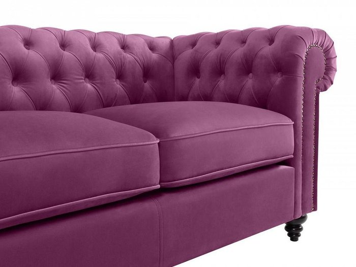 Диван Chester Classic фиолетового цвета - лучшие Прямые диваны в INMYROOM