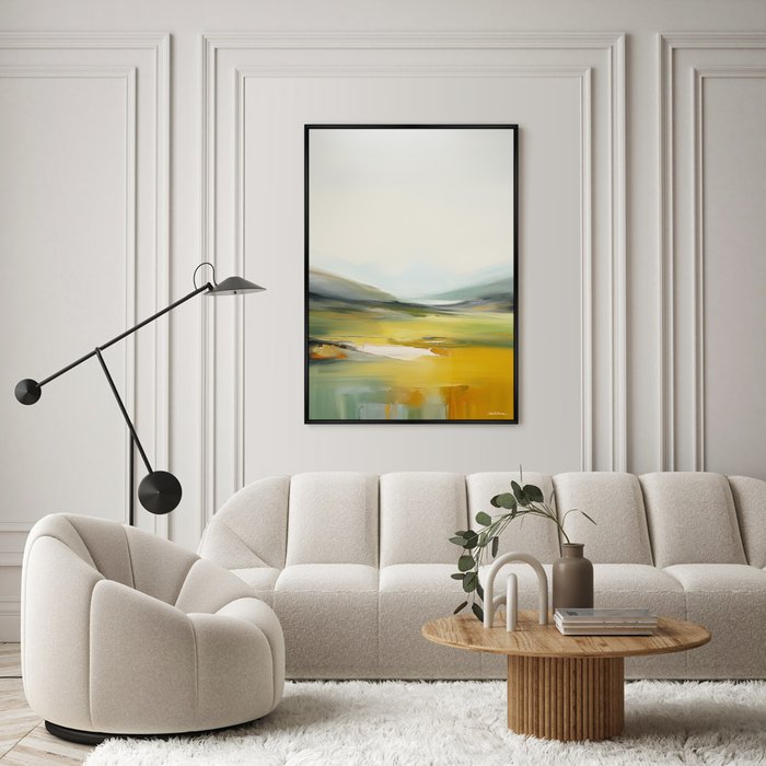 Репродукция картины Landscape collection, Meadows, No 1, 2024г. - лучшие Картины в INMYROOM