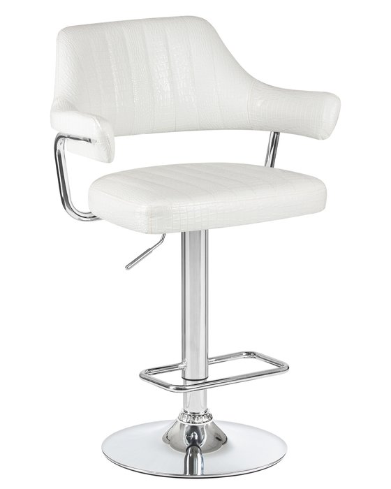 Стул барный Charly белого цвета - купить Барные стулья по цене 11610.0