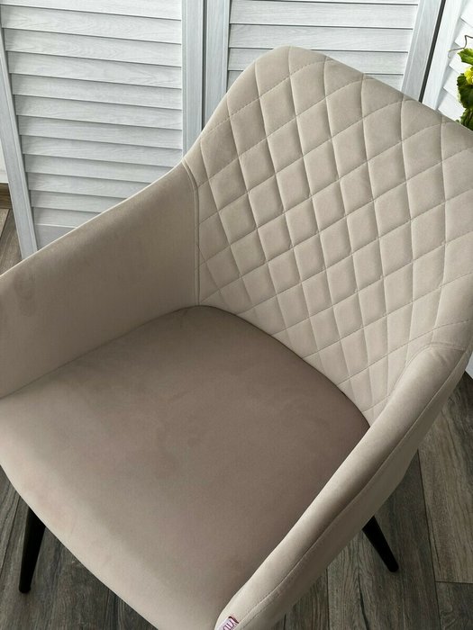 Стул Brandy бежевого цвета - лучшие Обеденные стулья в INMYROOM