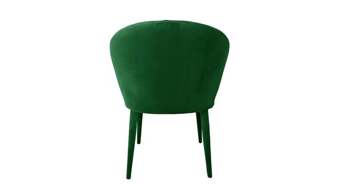 Кресло Лейте темно-зеленого цвета - лучшие Обеденные стулья в INMYROOM