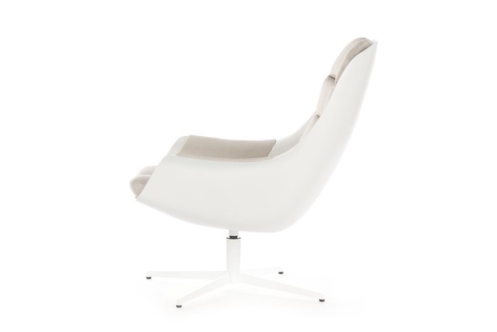 Кресло Mybird бело-бежевого цвета - купить Интерьерные кресла по цене 228000.0