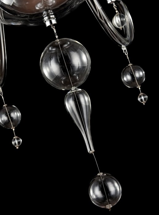 Подвесная люстра MAYTONI "Bubble Dreams" с прозрачными абажурами - лучшие Подвесные люстры в INMYROOM
