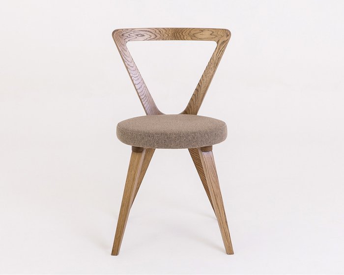 Стул Вегас серо-коричневого цвета - купить Обеденные стулья по цене 21700.0