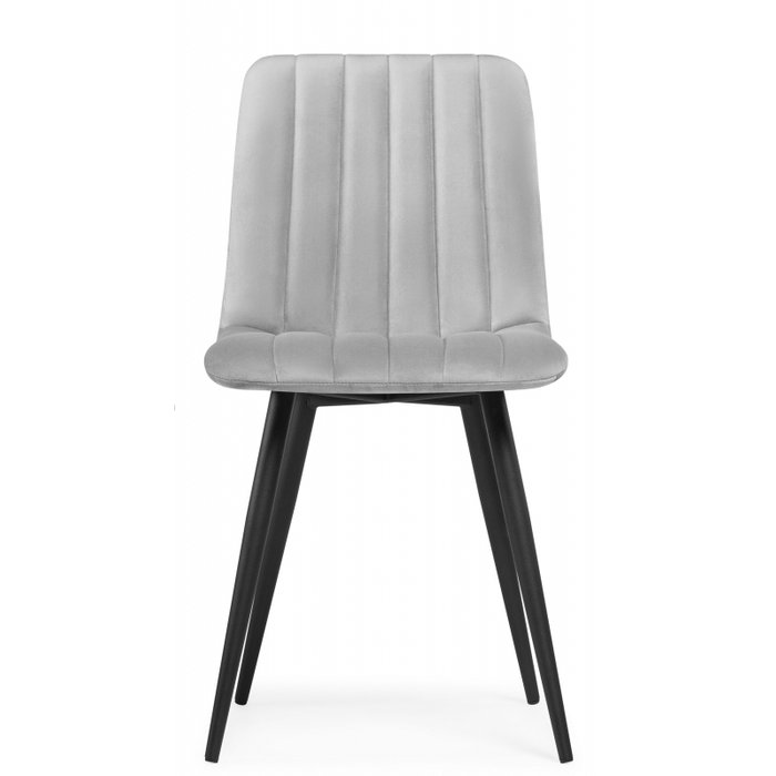Обеденный стул Дани светло-серого цвета - купить Обеденные стулья по цене 4190.0