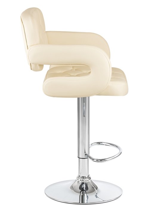 Стул барный Tiesto кремового цвета - лучшие Барные стулья в INMYROOM