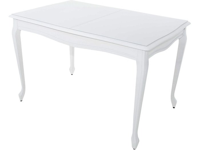 Стол раздвижной Кабриоль белого цвета - купить Обеденные столы по цене 29021.0