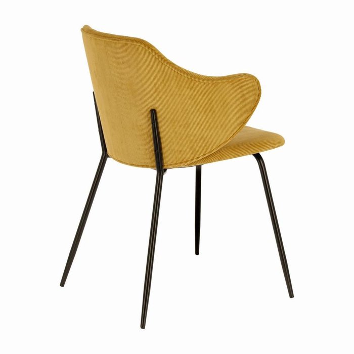 Стул Suanne горчичного цвета - лучшие Обеденные стулья в INMYROOM