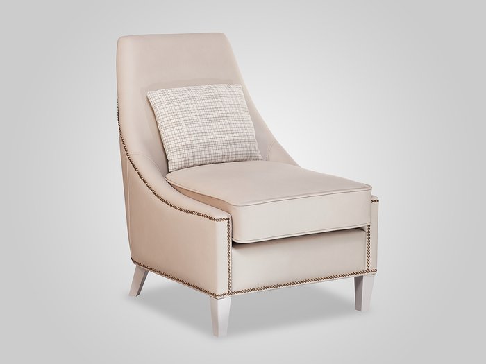Кресло Lyon в мягкой экокоже - купить Интерьерные кресла по цене 64500.0