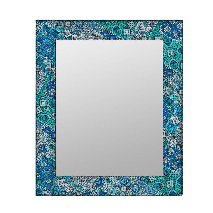 Настенное зеркало Альби в раме из массива сосны 170х75