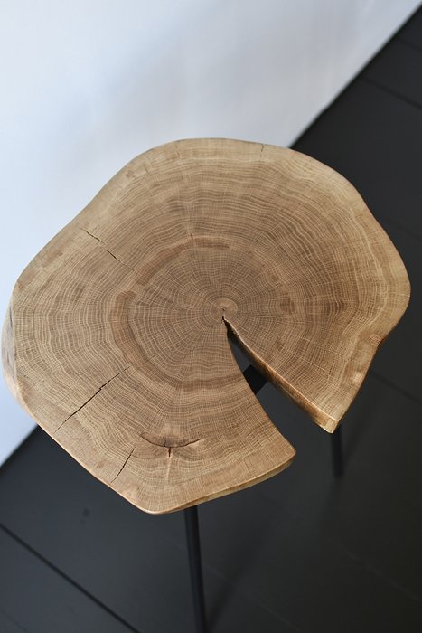 Кофейный стол Tree 30 черно-коричневого цвета - лучшие Кофейные столики в INMYROOM